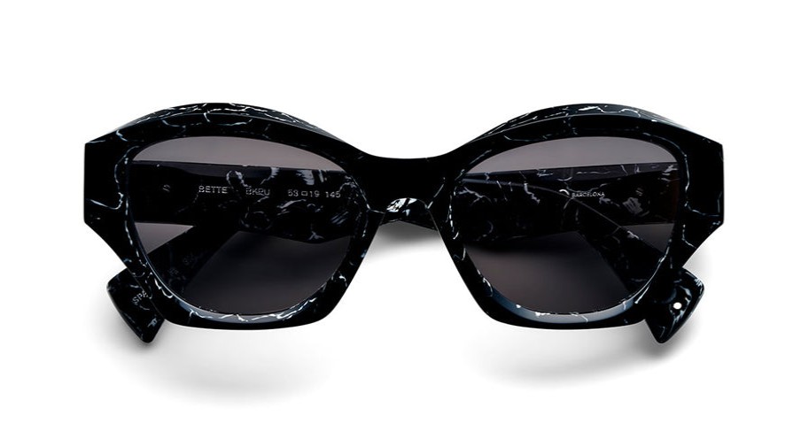 Sunglasses Etnia Barcelona | Etnia Barcelona Sunglasses 'Bette' In Black/White