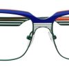 Eyeglasses Lafont | Lafont 'Metaphore' In Blue/Orange/3192