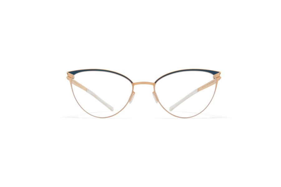 Eyeglasses Mykita | Mykita 'Cynthia' In Gold/Green/498