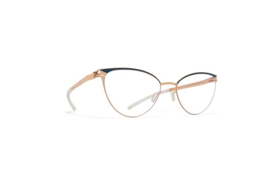 Eyeglasses Mykita | Mykita 'Cynthia' In Gold/Green/498