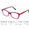 Eyeglasses Gold and Wood | Gold & Wood 'Gaia' In Red Silk