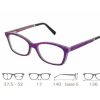 Eyeglasses Gold and Wood | Gold And Wood 'Gaia In Purple Silk