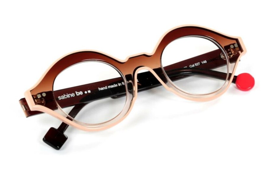 Eyeglasses Sabine Be | Sabine Be 'Be Smile Line' In Brown 527