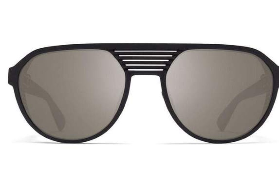 Sunglasses Mykita | Mykita Mylon Sunglasses 'Peak' In Pitchblack/301