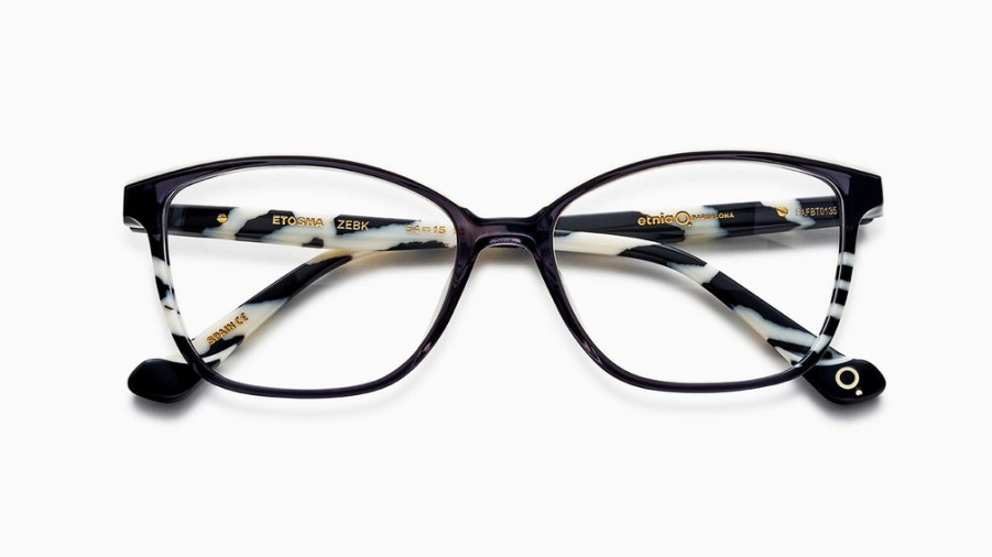 Eyeglasses Etnia Barcelona | Etnia Barcelona 'Etosha' In Black/White