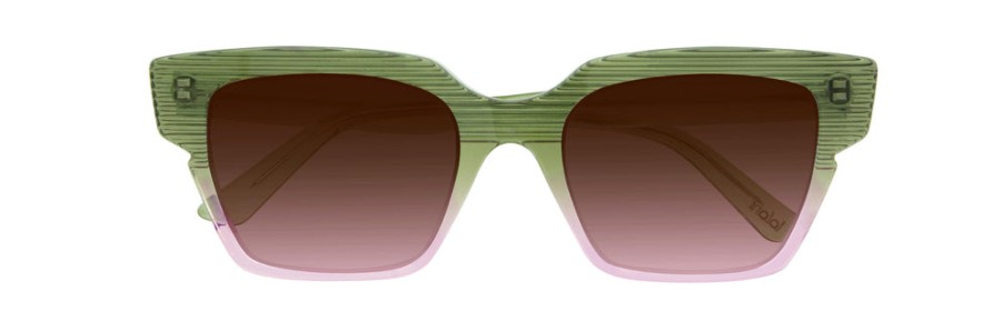 Sunglasses Lafont | Lafont Sun 'Juillet' In Green/4048