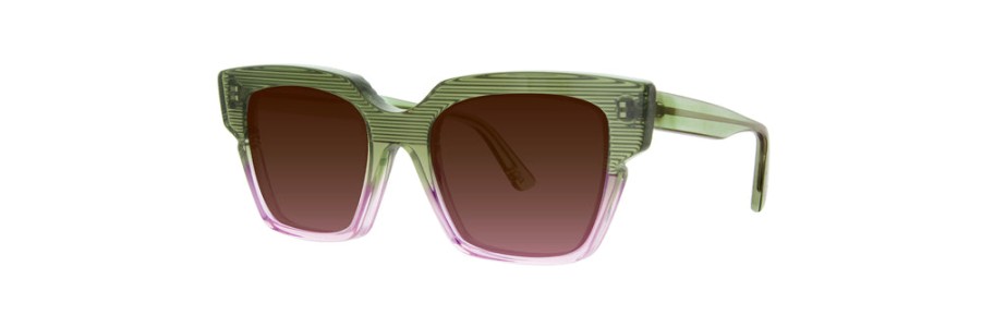 Sunglasses Lafont | Lafont Sun 'Juillet' In Green/4048