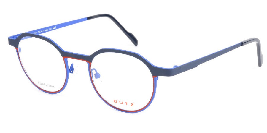 Eyeglasses Dutz Eyewear | Dutz Dz857-45 In Blue/Red