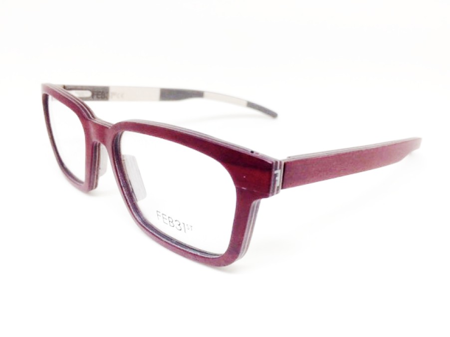 Eyeglasses Feb31st | Feb31St- 'Damien' In Dark Purple