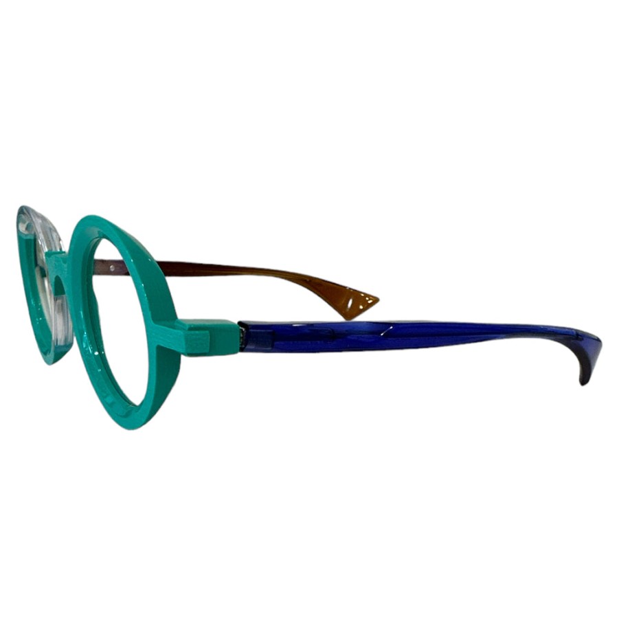 Eyeglasses Piero Massaro | Piero Massaro Vucciria 'Pm916' In Aqua 660