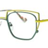 Eyeglasses Lafont | Lafont 'Nora' In Green/Yellow