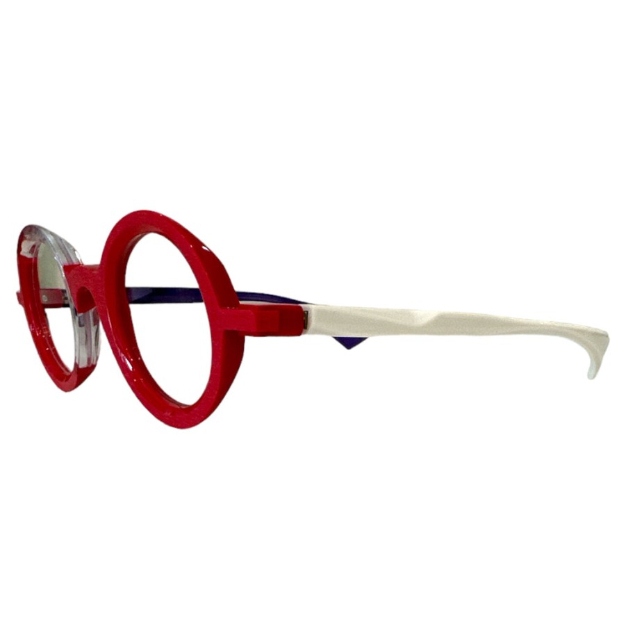 Eyeglasses Piero Massaro | Piero Massaro Vucciria 'Pm916' In Red 004