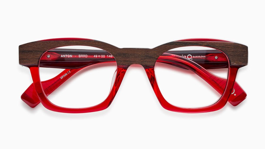 Eyeglasses Etnia Barcelona | Etnia Barcelona 'Anton' In Red/Brrd