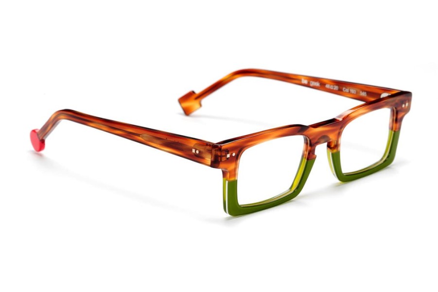 Eyeglasses Sabine Be | Sabine Be 'Be Geek' In 193 Green/Brown