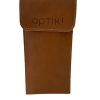 Accessories OPTIK! case | Optk! Case Flat In Brown Leather