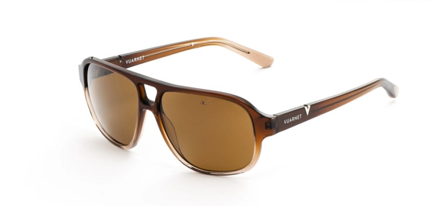 Sunglasses Vuarnet | Vuarnet Vl2101 In Brown District