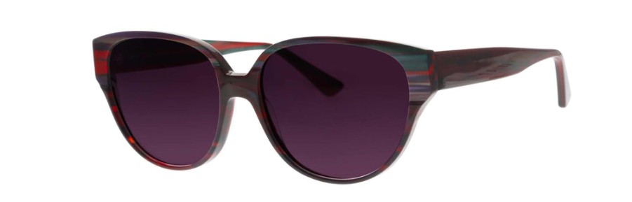 Sunglasses Lafont | Lafont Sunglasses 'Madras' In Burgundy/6080