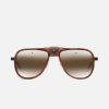 Sunglasses Vuarnet | Vuarnet Vl2111-0002 Glacier In Brown Tortoise