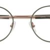 Eyeglasses Lafont | Lafont 'Livre' In Green Gold/7720