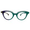 Eyeglasses Piero Massaro | Piero Massaro Vucciria 'Pm911' In Aqua 660