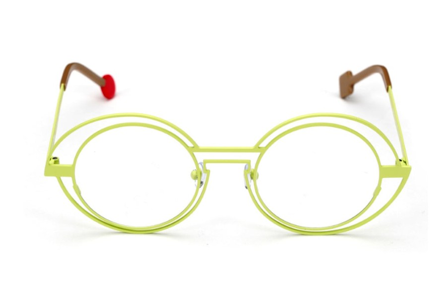 Eyeglasses Sabine Be | Sabine Be 'Be Val De Loire Wire' In Lime Green