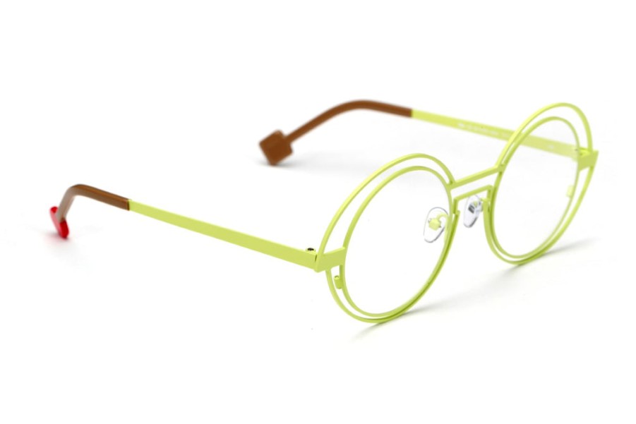 Eyeglasses Sabine Be | Sabine Be 'Be Val De Loire Wire' In Lime Green